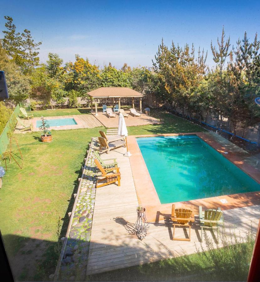 Cabana En Tunquen Con Parrilla, Fogon, Piscina Y Bosque Exterior photo