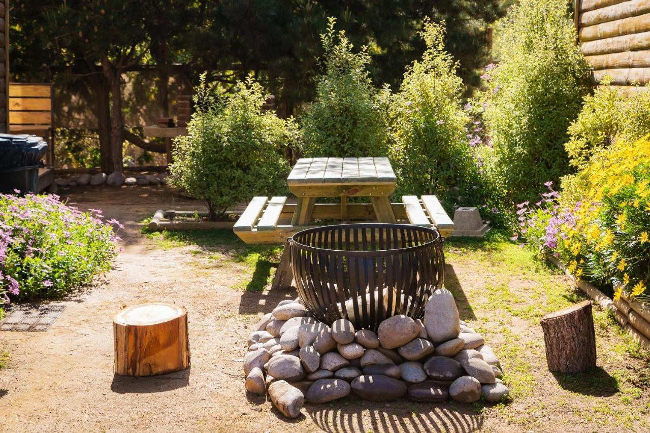 Cabana En Tunquen Con Parrilla, Fogon, Piscina Y Bosque Exterior photo