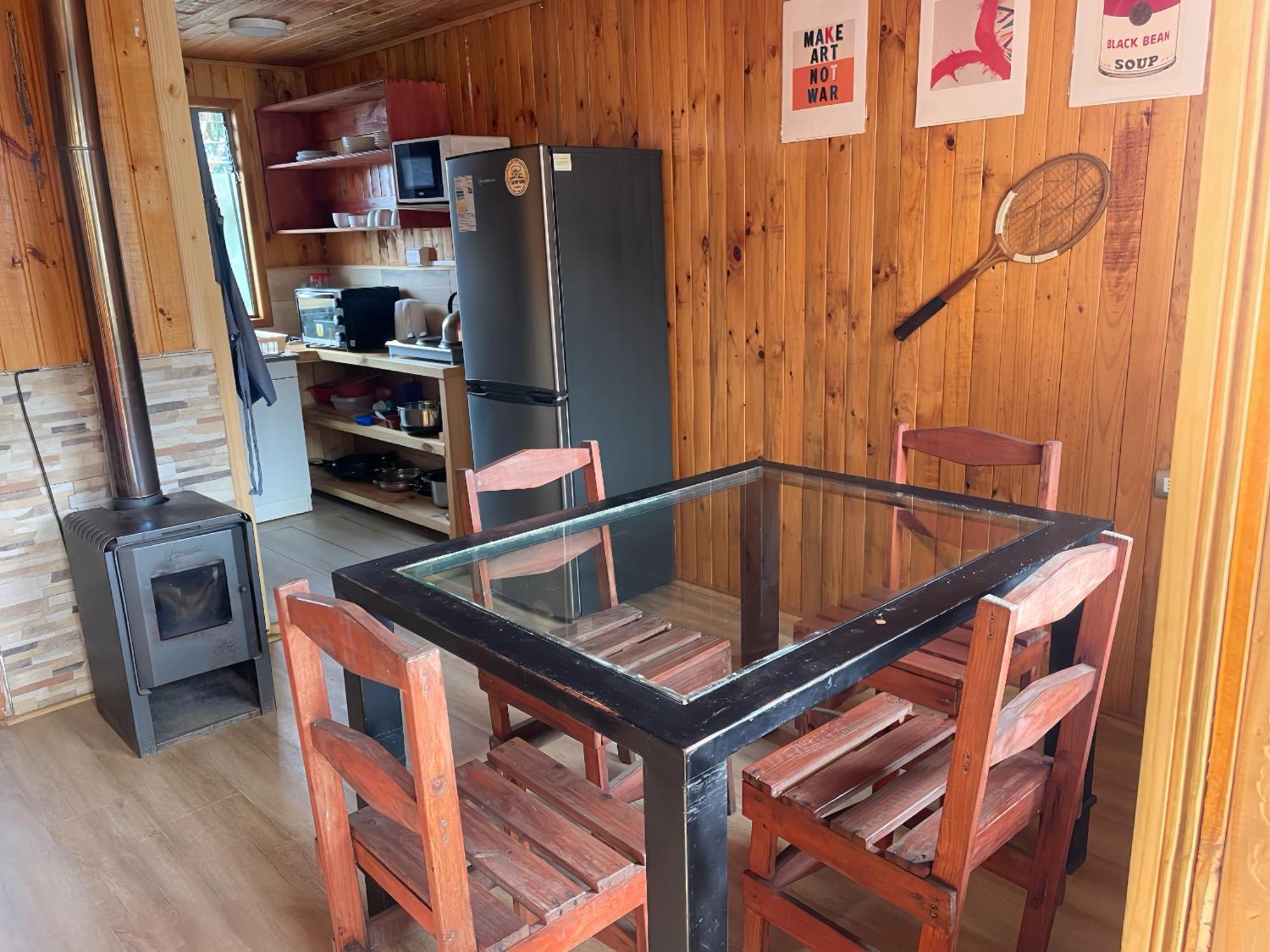 Cabana En Tunquen Con Parrilla, Fogon, Piscina Y Bosque Exterior photo